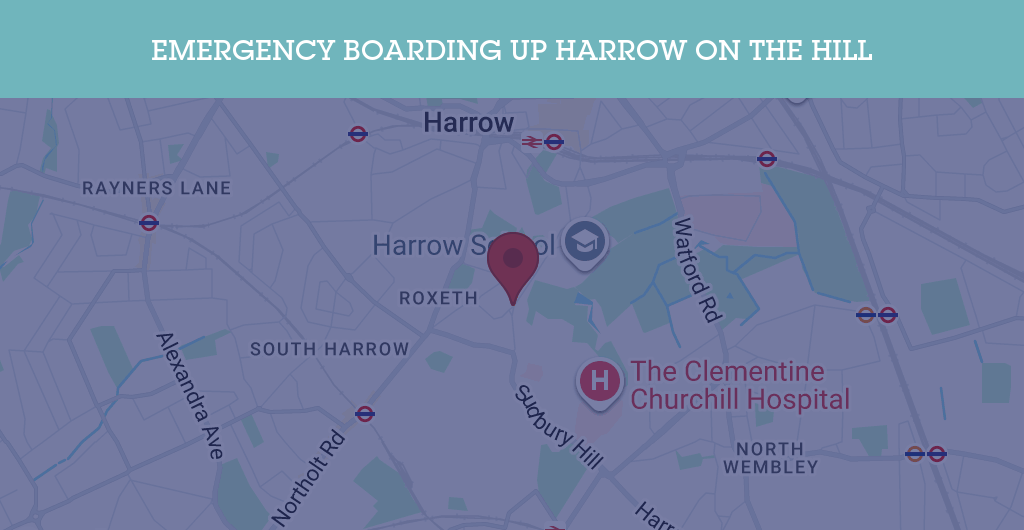 Emergency Boarding Up Services in Harrow on the Hill - HA1
