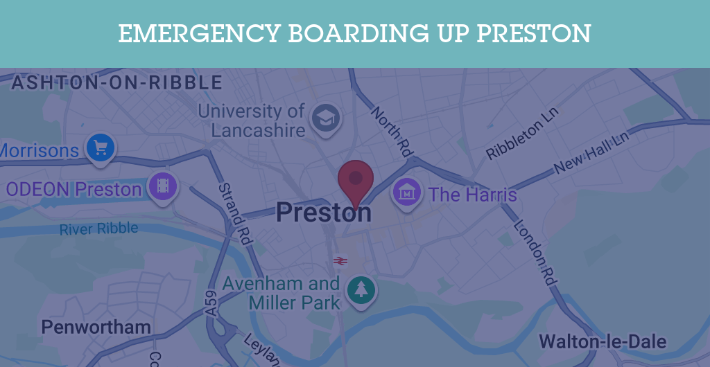 Emergency Boarding Up Services in Preston - HA9