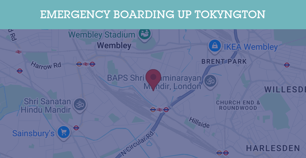 Emergency Boarding Up Services in Tokyngton - HA9