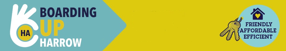 Boarding Up Harrow Header Banner