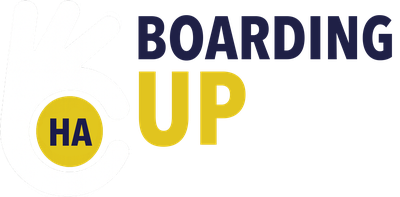 Boarding Up Harrow Logo