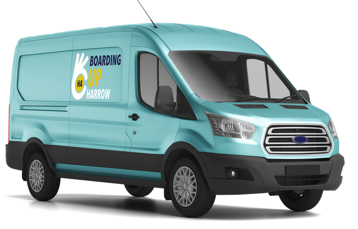 Emergency Boarding Up Harrow mobile service van